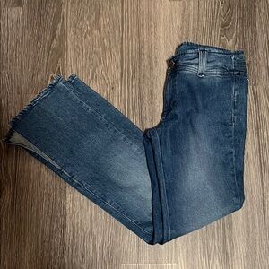 We The Free Blue Straight Leg Jeans